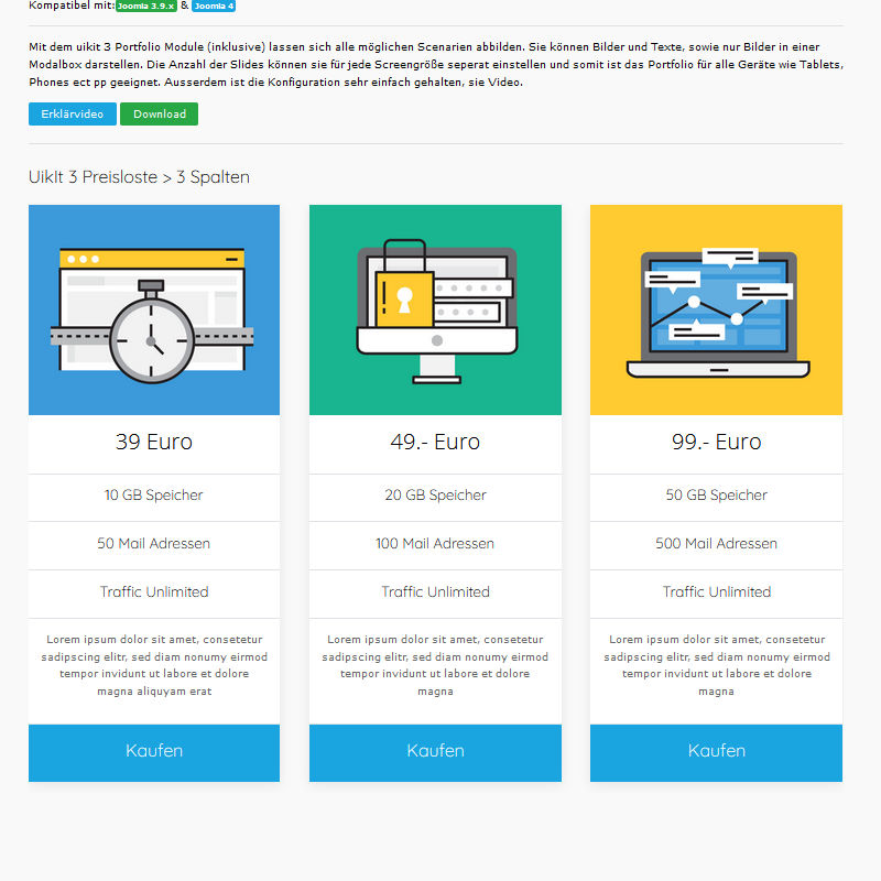 Uikit 3 Pricelist