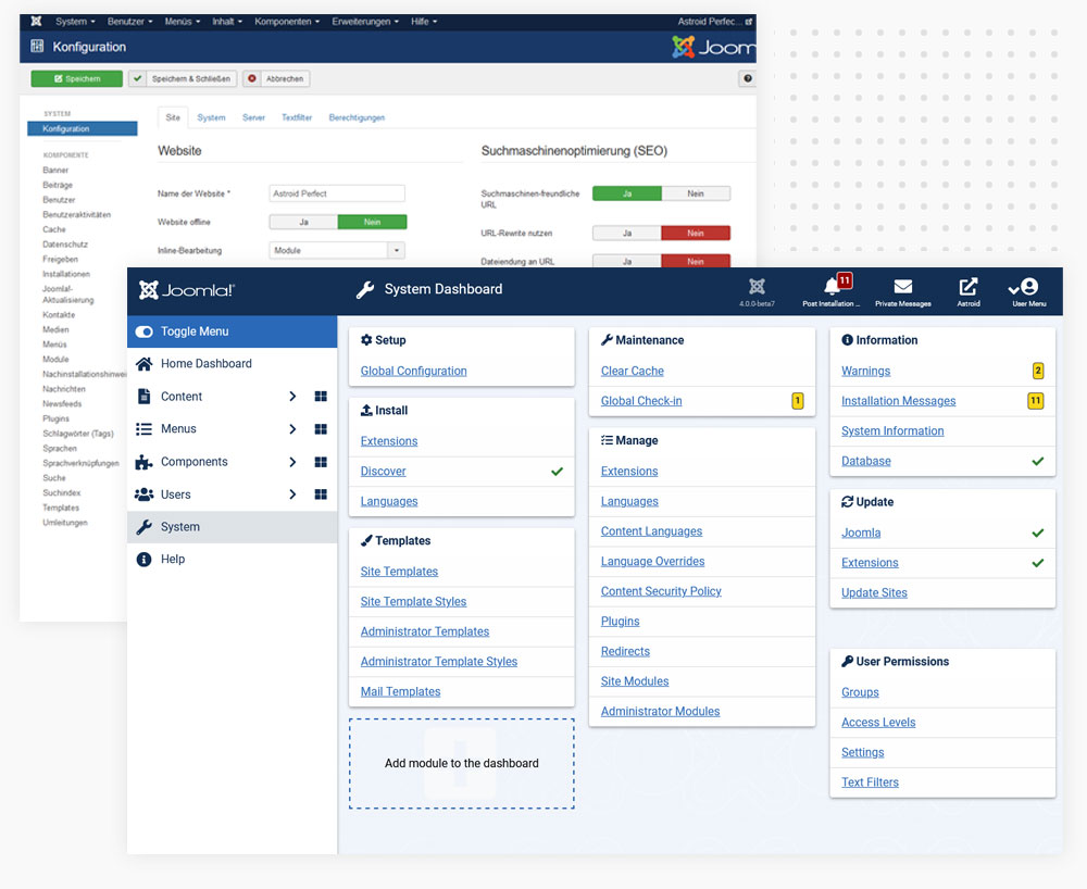 Joomla 4 Migration