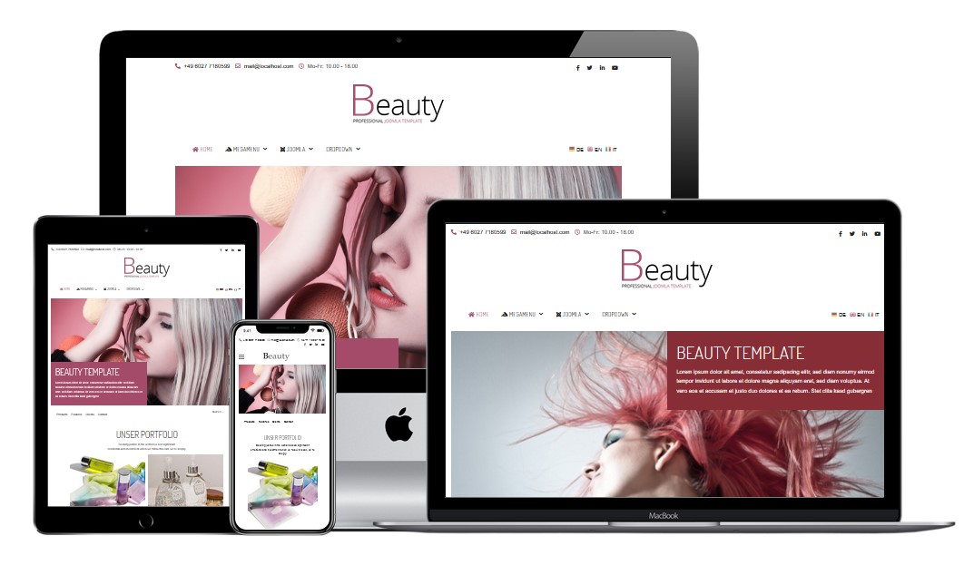 Joomla Template Beauty