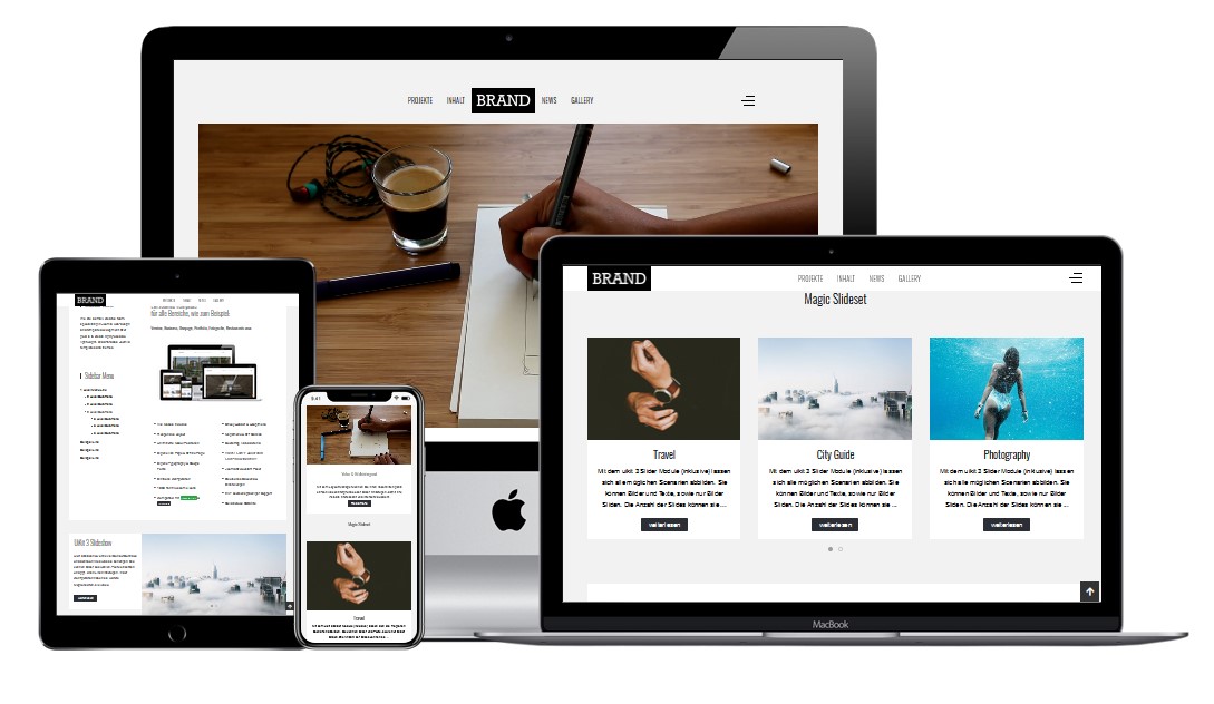 Joomla Template Brand