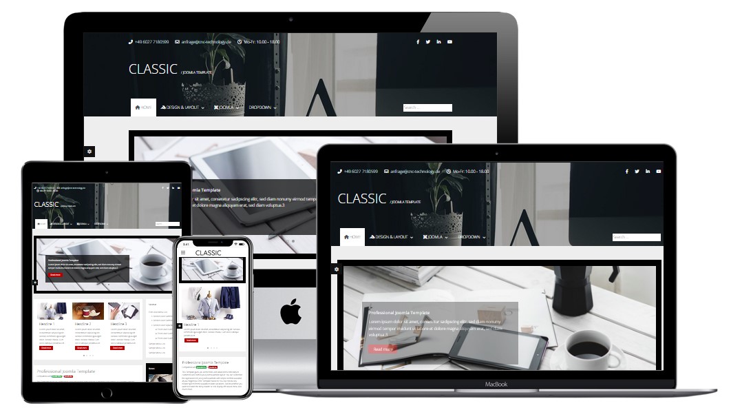 Joomla Template classic