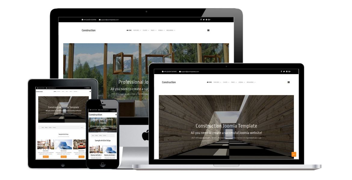 Joomla Template Construction