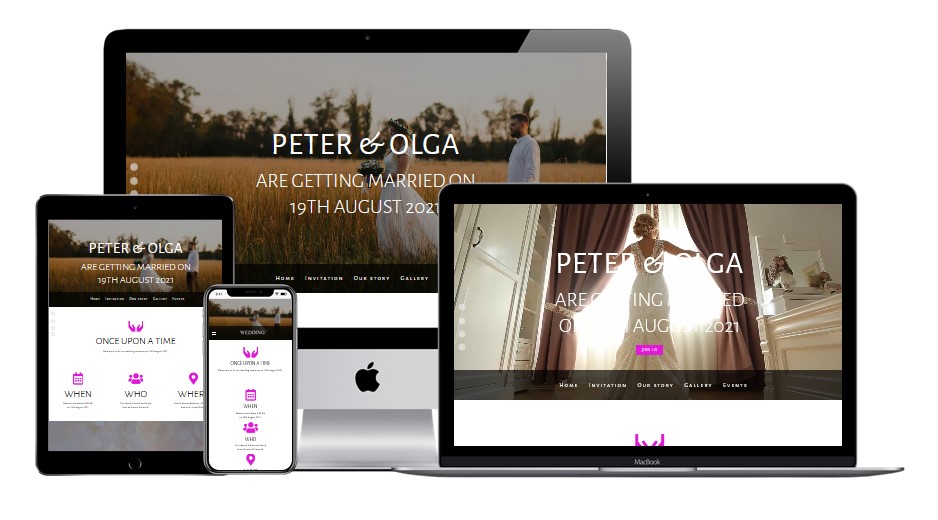 Joomla Template Wedding