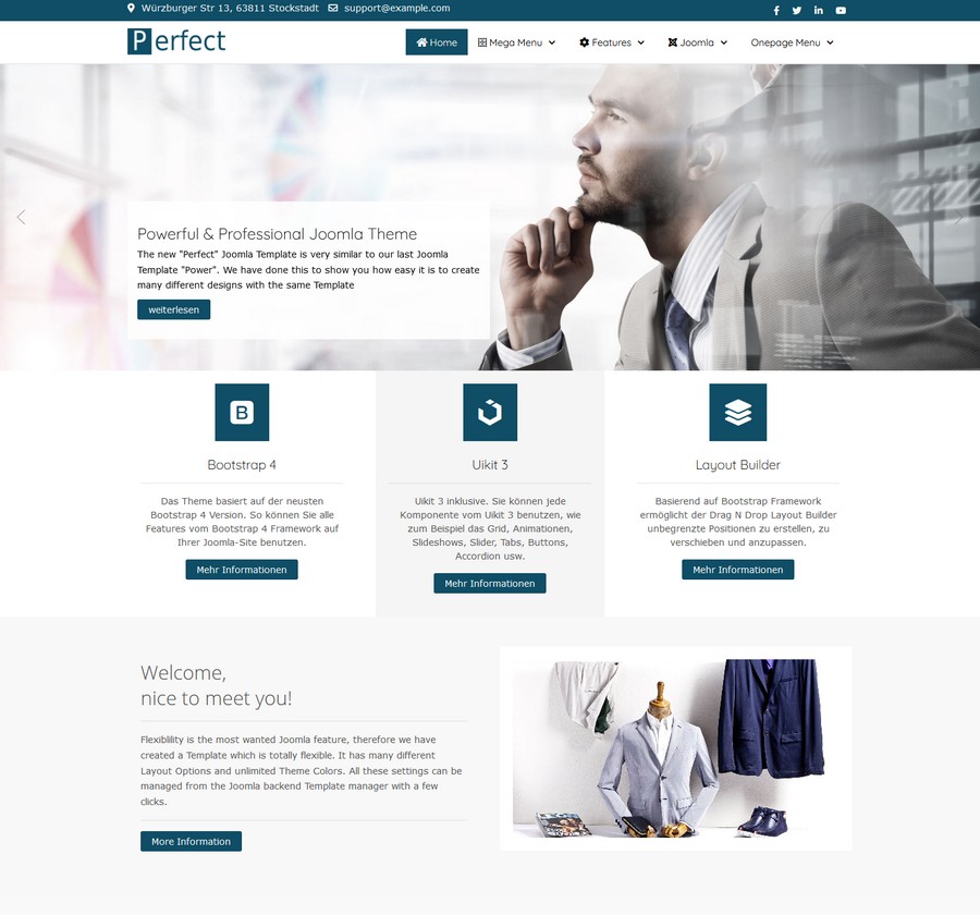 Joomla Template Perfect